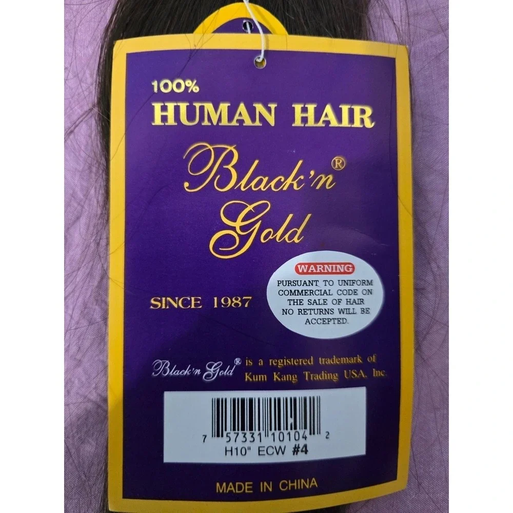 100% Human Hair Weave Bundle 10